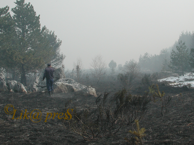 požar ličke novine