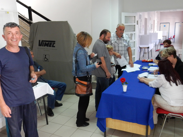Glasačko mjesto u Bilajskoj ulici                                                                                                                                                                                                                         