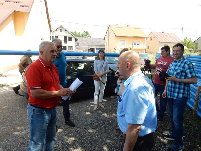 Razgovor Devčića i Starčevića u Žabici prije obilaska trase                                                                                                                                                                                               
