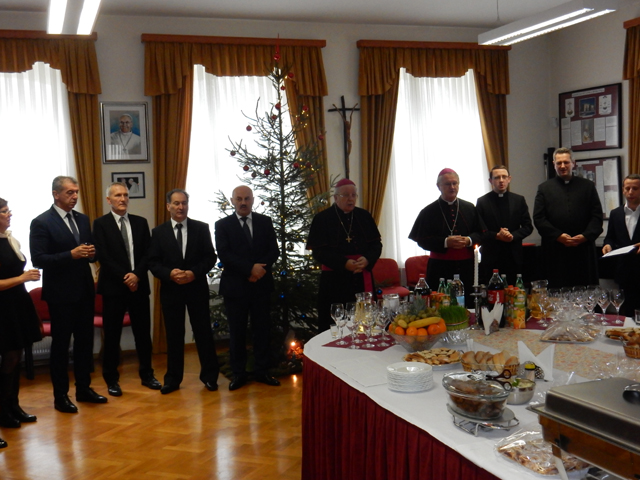 Prijem msgr. Križića u Gospiću                                                                                                                                                                                                                            