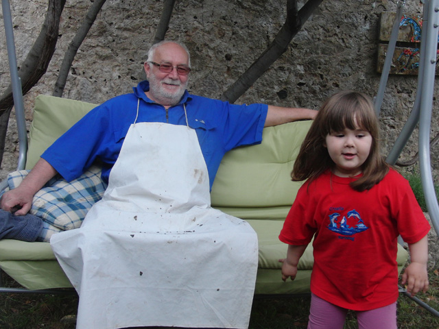 Martha je slikara Mihića upoznala u baškoj kavi još 2009./Foto arhiva Lika pressa Gospić                                                                                                                                                                  