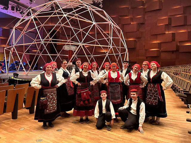 Gospićki HKUD Degenija u Dvorani Vatroslava Lisinskog u Zagrebu prvi su iz Like nastupili u velikoj dvorani                                                                                                                                               