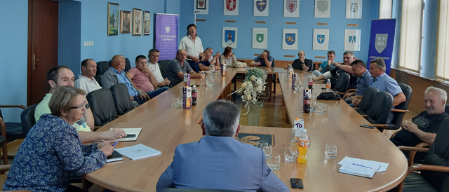 Današnji razgovor u Županiji/Foto LSŽ                                                                                                                                                                                                                     