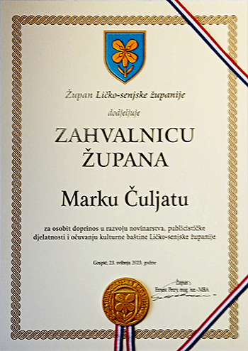 zahvala